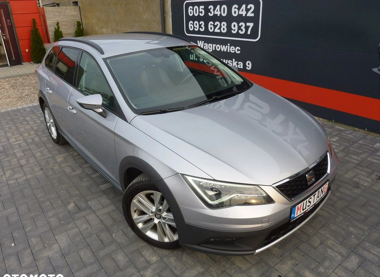 Seat Leon cena 79900 przebieg: 140300, rok produkcji 2018 z Tolkmicko małe 781